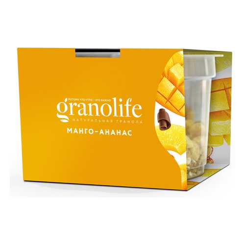 Гранола Granolife манго-ананас 60 г в Мария-Ра