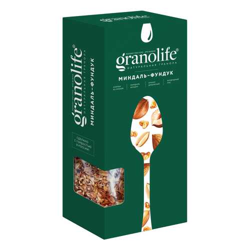 Гранола Granolife миндаль-фундук 200 г в Мария-Ра