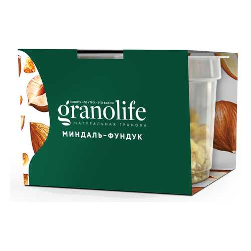 Гранола Granolife миндаль-фундук 60 г в Мария-Ра