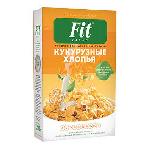 Хлопья Fit Parad кукурузные в Мария-Ра