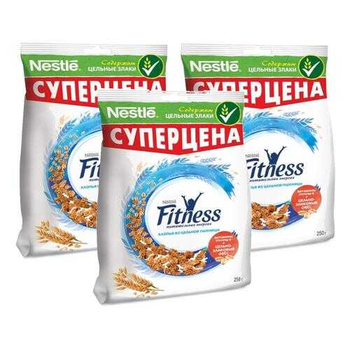 Хлопья Fitness пшеничные с витаминами и минералами 3*250 г в Мария-Ра