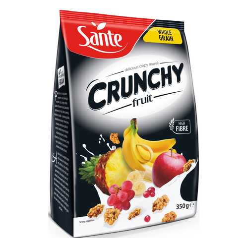 Хлопья Sante Crunchy Овсяные с фруктами 350г в Мария-Ра