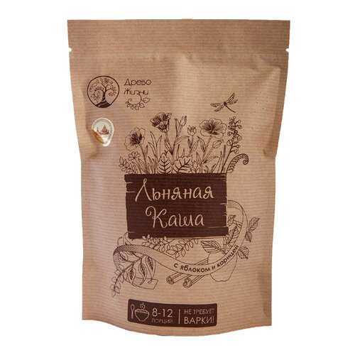 Каша льняная с яблоком и корицей 400 г в Мария-Ра