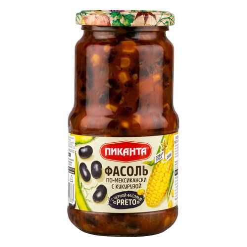Фасоль Пиканта по-мексикански с кукурузой 530 г в Мария-Ра