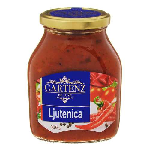 Икра «Лютеница», Gartenz de Luxe, 330 г, Республика Сербия в Мария-Ра
