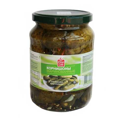 Корнишоны Fine Life маринованные 680 г в Мария-Ра