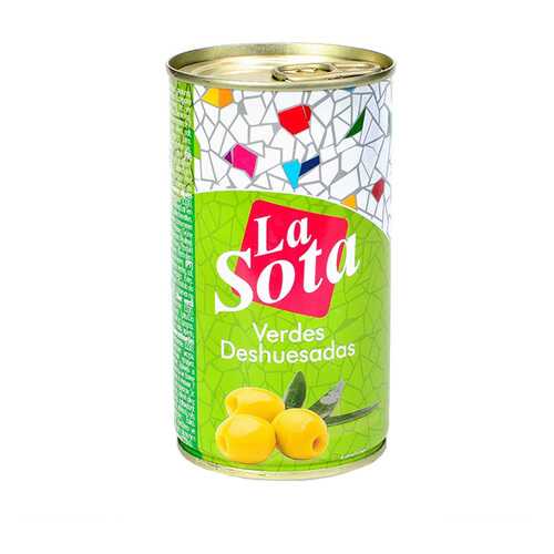 Оливки черные La Sota без косточки 350 г в Мария-Ра