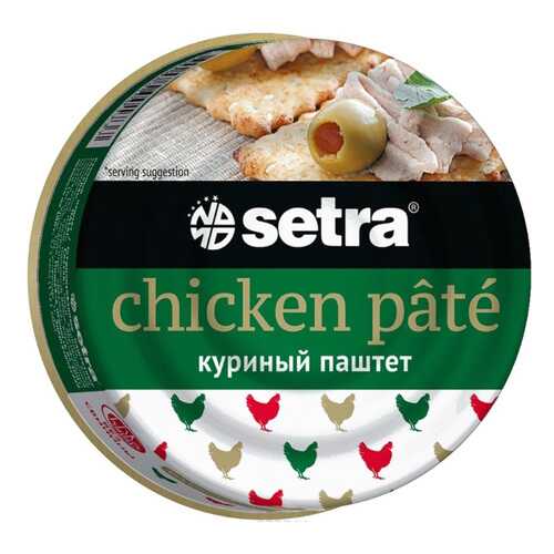 Паштет Setra куриный 100 г в Мария-Ра