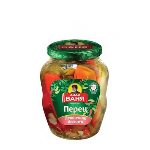 Перец Дядя Ваня пеперчино ассорти маринованный 680 г в Мария-Ра