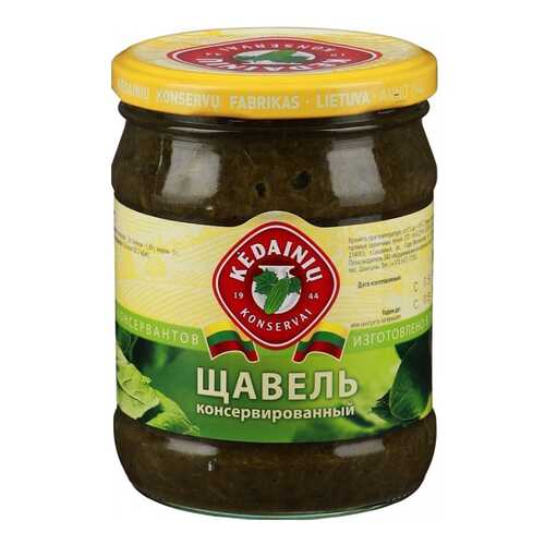 Щавель Kedainiu консервированный 480г в Мария-Ра