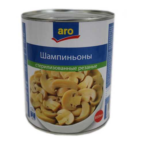 Шампиньоны Aro резаные 800 г в Мария-Ра