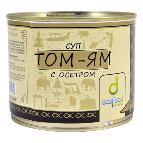 Суп Том Ям Ecofood с осетром 530 г в Мария-Ра