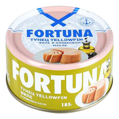 Тунец Fortuna филе в оливковом масле 185 г в Мария-Ра