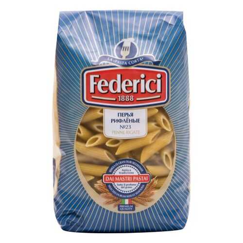 Макаронные изделия Federici penne rigate перья рифленые 500 г в Мария-Ра