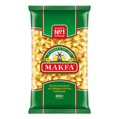 Макаронные изделия Makfa ракушки 400 г в Мария-Ра