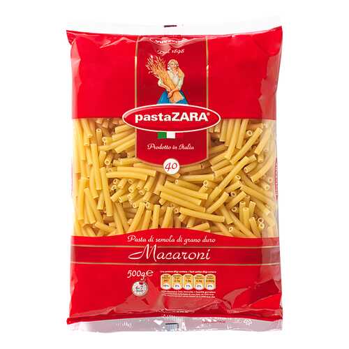 Макароны Pasta Zara трубочки 500 г в Мария-Ра