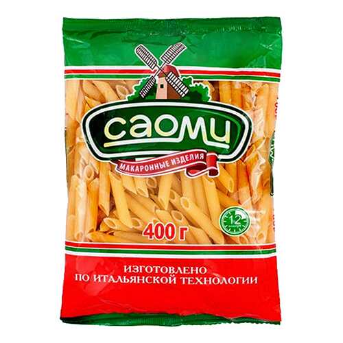Макароны Саоми перья рифленые 400 г в Мария-Ра