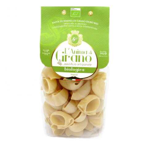 Паста из твердых сортов пшеницы Lumaconi bio L`oro di Gragnano 500 г в Мария-Ра