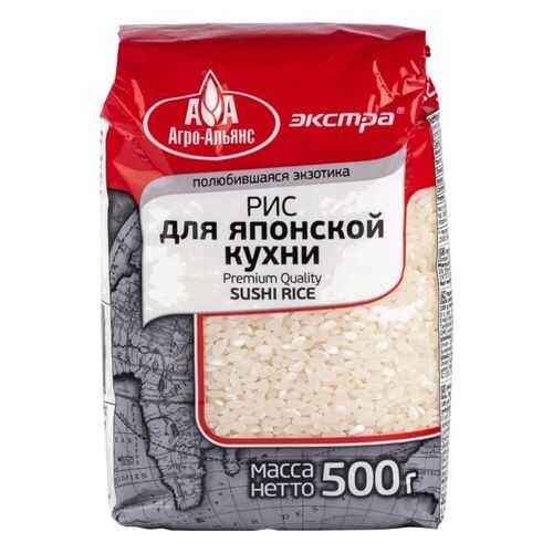 Рис Агро-Альянс для японской кухни 500 г в Мария-Ра