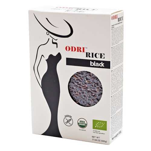 Рис черный Odri длиннозерный нешлифованный органический 500 г в Мария-Ра