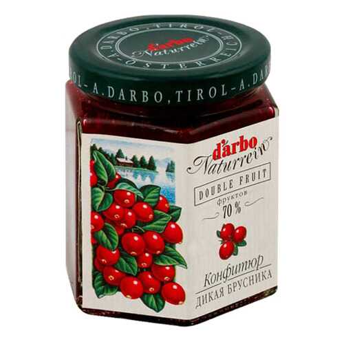 Конфитюр D'arbo дикая брусника 200 г в Мария-Ра