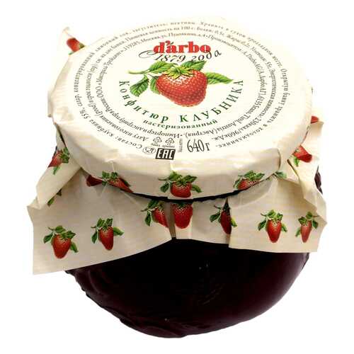 Конфитюр d'arbo Клубника 640г Австрия в Мария-Ра