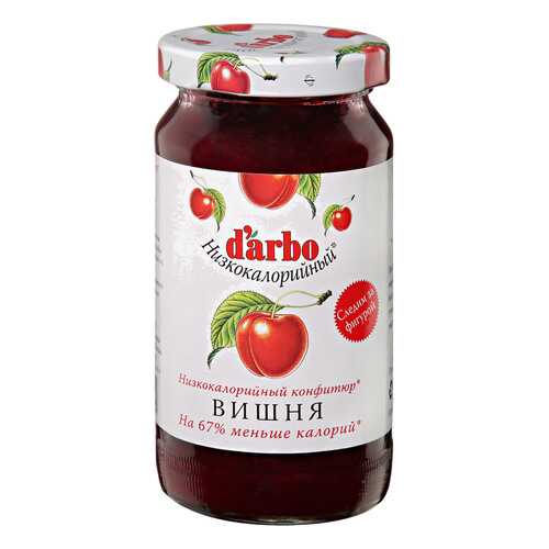 Конфитюр «Вишня» низкокалорийный, d'arbo, 220 г, Австрия в Мария-Ра