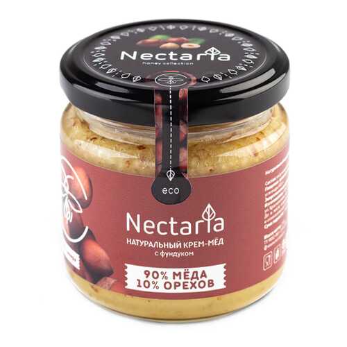 Крем-мёд с фундуком Nectaria 230 г в Мария-Ра