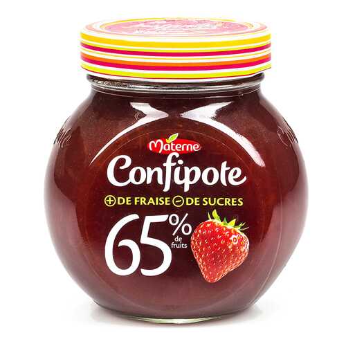 Варенье Confipote из клубники 65% фруктов, MATERNE, 350 г, Франция в Мария-Ра