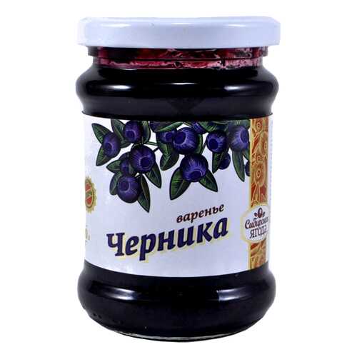 Варенье Ягода сибирская из черники 300 г в Мария-Ра