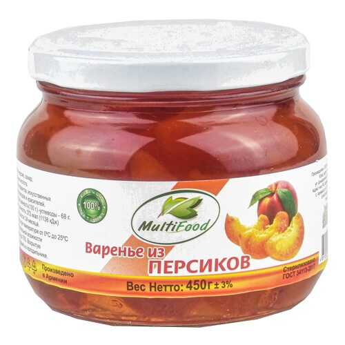 Варения Multi Food из персиков 440 г в Мария-Ра