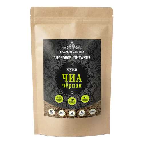 Чиа черная Продукты XXII века мука жмыховая 400 г в Мария-Ра