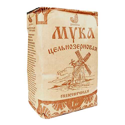 Мука Дивинка пшеничная обойная цельнозерновая 1 кг в Мария-Ра