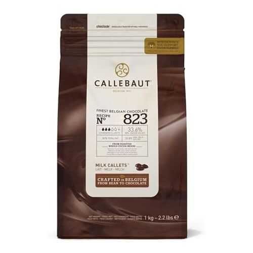 Шоколад молочный Callebaut 33.6% какао (823-RT-U68) 1 кг в Мария-Ра
