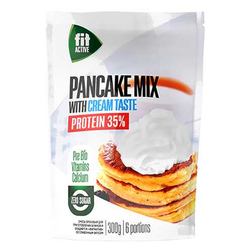 Смесь Fit Parad для оладьев со вкусом сливок высокобелковая 300 г в Мария-Ра