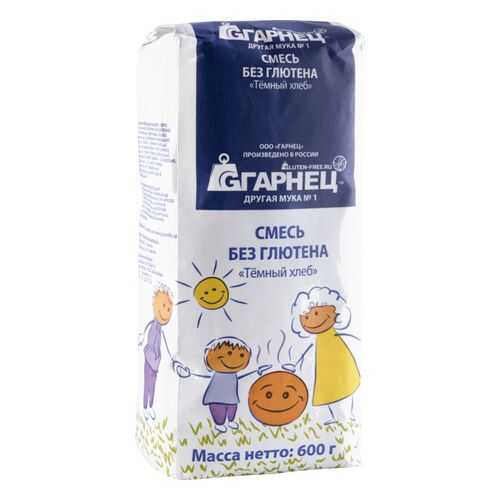 Смесь Гарнец без глютена темный хлеб 600 г в Мария-Ра