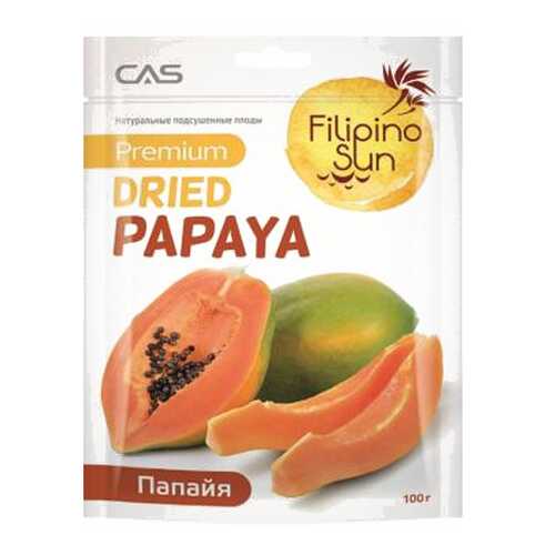 Папайя Filipino Sun сушеные плоды 100 г в Мария-Ра