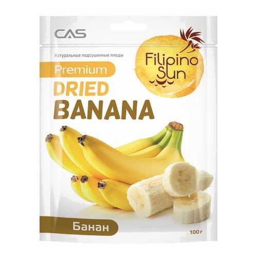 Плоды банана сушеные Filipino Sun 100 г в Мария-Ра