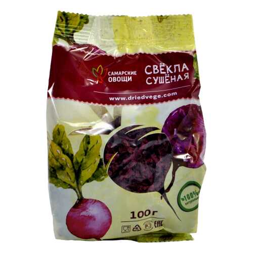 Свекла Самарские овощи сушеная 100 г в Мария-Ра