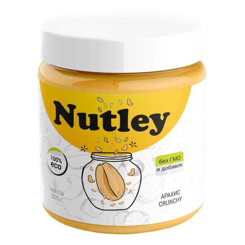 Арахисовая паста Nutley Crunchy 500 г в Мария-Ра