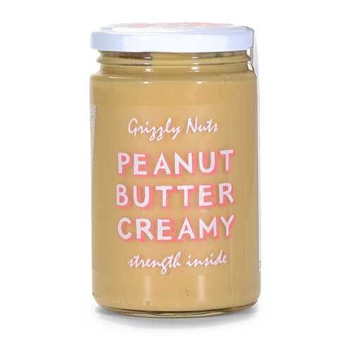Паста арахисовая Grizzly Nuts кремовая 370г стекло Россия в Мария-Ра