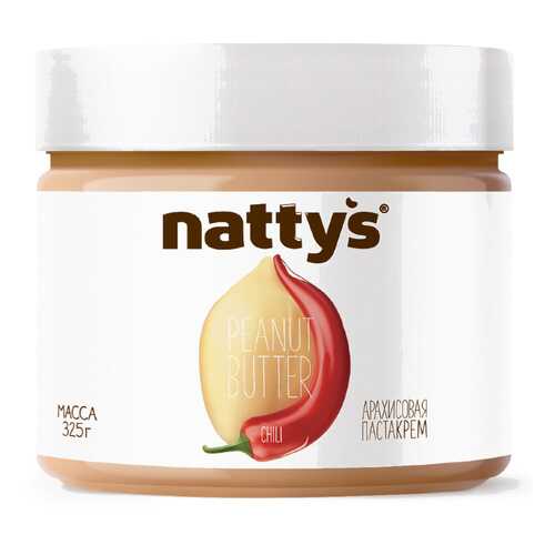 Паста Nattys Chili арахисовая с перцем чили и морской солью в Мария-Ра