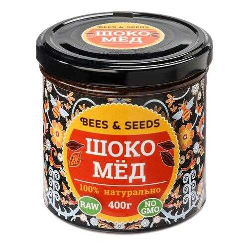 Шоколадный крем-мед без сахара Bees&Seeds здоровая энергия 400 г в Мария-Ра