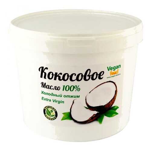 Кокосовое масло Extra Virgin Vegan food 100% натуральное холодный отжим 1 л в Мария-Ра