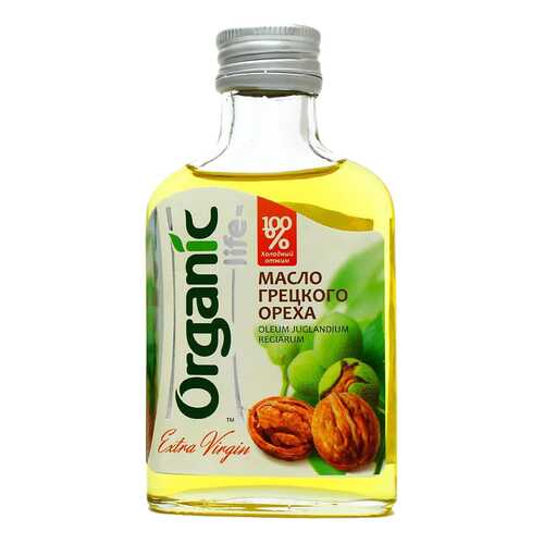 Масло грецкое Organic Life пищевое нерафинированное 100 мл в Мария-Ра
