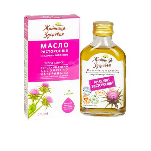 Масло из семян расторопши Житница здоровья 100 мл в Мария-Ра