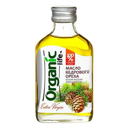 Масло кедровое Organic Life пищевое нерафинированное 500 мл в Мария-Ра