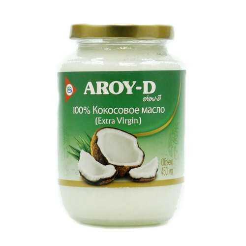 Масло кокосовое Aroy-D extra virgin 450 мл в Мария-Ра