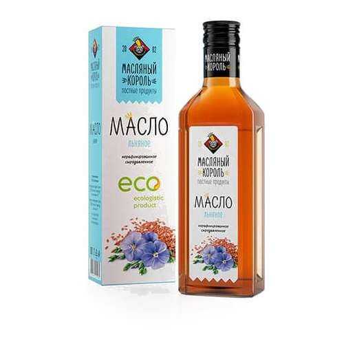 Масло МАСЛЯНЫЙ КОРОЛЬ льняное 100мл в Мария-Ра