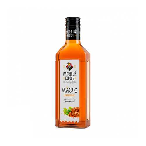Масло Масляный король рыжиковое 100% 250 мл в Мария-Ра